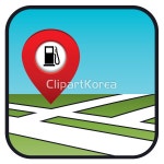일러스트 - 클립아트코리아 :: 통로이미지(주) GPS,__적합한콘텐츠,가솔린,거리,교통수단,길,벡터,아이콘,위치,일러스트,주유소,지도,포인터[지점],핀