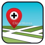 일러스트 - 클립아트코리아 :: 통로이미지(주) GPS,__적합한콘텐츠,거리,건강,교통수단,길,벡터,병원,아이콘,약국,위치,의학,일러스트,지도,포인터... 