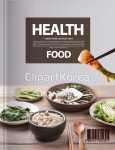 버섯,사람없음,수저,숟가락,식탁,신선,요리,웰빙,음식,잡곡밥,접시,젓가락,채소,채식주의,총각김치,콩,콩깍지,편집디자인,표지,한식[음식],합성이미지
