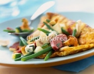 해외작가포토 - 클립아트코리아 :: 통로이미지(주) __적합한콘텐츠,균형... 양송이,오리고기,오믈렛,오이,요리,육류,음식,잣,접시,주메뉴,채소,치즈... 