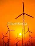 (주)도원아트산업 | 해외작가포토 - 클립아트코리아 :: 통로이미지(주) __적합한콘텐츠,기술,대체에너지,미국,바람,산업,에너지,일출[일몰],전기에너지,친환경...