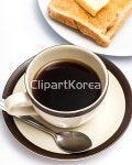 해외작가포토 - 클립아트코리아 :: 통로이미지(주) __적합한콘텐츠,건배,검정색,버터,빵,식당,식사,아침,아침식사,원두커피,음료,음식,카페,카페인... 
