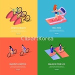 일러스트 - 클립아트코리아 :: 통로이미지(주) 3D,감정,건강,균형,남자... 중심,체육관,체조,초록색,카피스페이스,트레드밀,파란색,페이지,피트니스... 