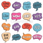 2103.m10.i015.n016.F.c02.Speech bubbles. Vector set / cb2140003054 / EPS - 멤버십 일러스트