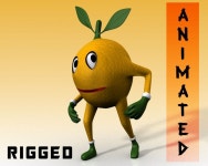Citron 3D modeller nedladdning - Free3D