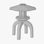 Japan statue 3D 모델 $29 - .3ds .c4d .max .obj .fbx .blend - Free3D