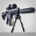 Battle Rifle 417 3D 모델 $249 - .3ds .fbx .obj .max - Free3D
