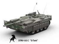 STRV-103 C 3D 모델 $125 - .max .obj - Free3D