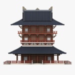 중국 궁전 3D 모델 $199 - .obj .max .3ds - Free3D