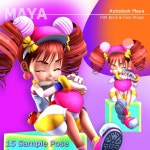 MEI-Chan 3D 모델 $29 - .obj .fbx .ma .max .xsi - Free3D