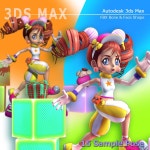MEI-Chan 3D 모델 $29 - .obj .fbx .ma .max .xsi - Free3D