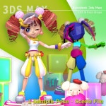 MEI-Chan 3D 모델 $29 - .obj .fbx .ma .max .xsi - Free3D
