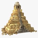 AZTEC SUN 3D 모델 $3 - .max - Free3D