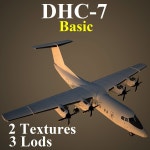 CRJ7 Basic 3D 모델 $55 - .max - Free3D