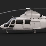 Eurocopter AS 365 Dauphin 3D 모델 $199 - .max .3ds .flt .obj - Free3D
