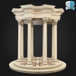 Gazebo 020 3D 모델 $12 - .max .fbx .obj .unknown - Free3D