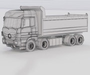 Mercedes Benz Actros 1848 Truck 3D 모델 $79 - .3ds .fbx .max .obj - Free3D