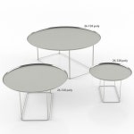 사이드 및 커피 테이블 3D 모델 $19 - .obj .fbx .max - Free3D