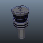 Maya cartoon watch tower background house 3D 모델 $9 - .unknown .obj .ma - Free3D