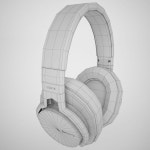 소니 MDR-1R 01 3D 모델 $39 - .max .3ds .fbx .obj .wrl - Free3D