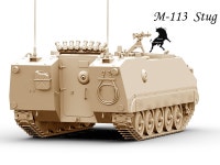 M-113 Stug 3D 모델 $150 - .max .fbx .obj - Free3D