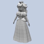 공주 복숭아 3D 모델 $49 - .max .fbx .3ds .obj - Free3D