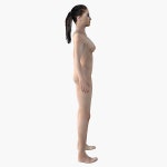 여성의 몸 3D 모델 $79 - .obj .max - Free3D