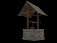 Medieval Well 3D 모델 $6 - .max .fbx .ma .obj .dxf .dwg - Free3D