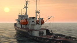 Tugboat745_model 3D 모델 $150 - .max .fbx .obj - Free3D