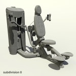 Gym Pec Fly 3D 모델 $49 - .fbx .obj .max - Free3D
