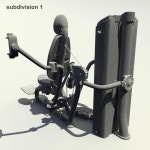 Gym Pec Fly 3D 모델 $49 - .fbx .obj .max .gltf .usdz - Free3D