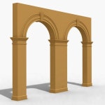 Arch 006 6ft - 2 3D 모델 $4 - .obj .max .dxf .3ds - Free3D