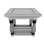 Table Wood P75a 3D 모델 $19 - .max .fbx .obj - Free3D