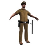 Officer 3D 모델 다운로드 - Free3D