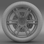 벤틀리 컨티넨탈 GT 휠 2 3D 모델 $39 - .obj .3ds .c4d .fbx .lwo .max .ma .xsi - Free3D