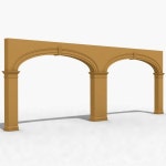 Arched 3D 모델 다운로드 - Free3D