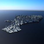 Big City 3D 모델 다운로드 - Free3D
