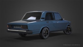 Lada 2107 3D 모델 $10 - .fbx .obj - Free3D