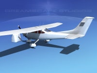 Cessna 182 Skylane V02 3D 모델 $109 - .unknown .dae .dwg .dxf .lwo .max .obj .stl .3ds - Free3D