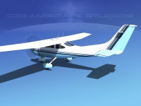 Cessna 182 Skylane V15 3D Model $109 - .unknown .dae .dwg .dxf .lwo .max .obj - Free3D