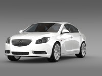 Opel Insignia ECOFlex 2008-13 3D 모델 $129 - .ma .3ds .c4d .fbx .lwo .max .obj .xsi - Free3D