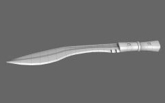 Cyborg Combat Knife 3D 모델 $8 - .obj - Free3D