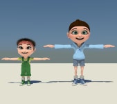 Caricature 3D 모델 다운로드 - Free3D