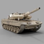 Leopard 2 Revolution 2A4 2 Rigged 3D 모델 $238 - .max .gltf .usdz - Free3D