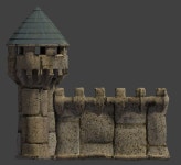 壁 3Dモデル $149 - .fbx .ma - Free3D