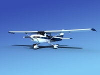 Cessna C-152 3D 모델 $9 - .3ds .c4d .fbx .lxo .obj .stl - Free3D