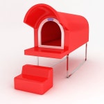 Wooden Cartoonish Dog House 3D 모델 $5 - .unknown - Free3D