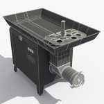 Mincer 3D 모델 $29 - .max .obj .ma .fbx .dxf .dae .c4d .3ds - Free3D