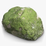 이끼 낀 돌 3D 모델 $29 - .3ds .fbx .obj .max - Free3D