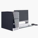 Computer Personal Workstation Or Gamestation 3D 모델 $39 - .max .fbx .obj - Free3D